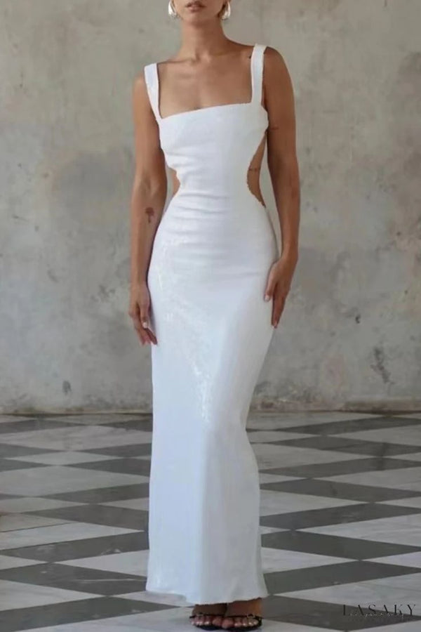 Simple Mermaid Wedding Dresses White Bridal Dresses,SSR1028