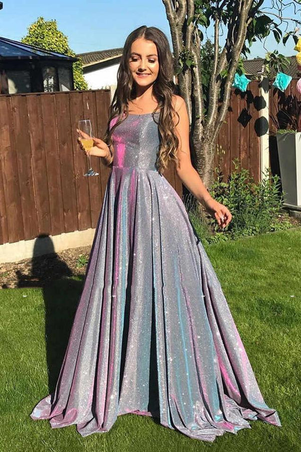 SSR0928,Sparkly Long Strapless Prom Dresses Backless Evening Party Dress