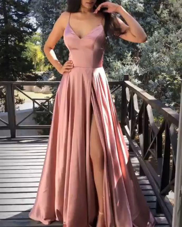 SSR0266,Sexy Prom Dresses Wedding Party Dresses with Spaghetti Straps