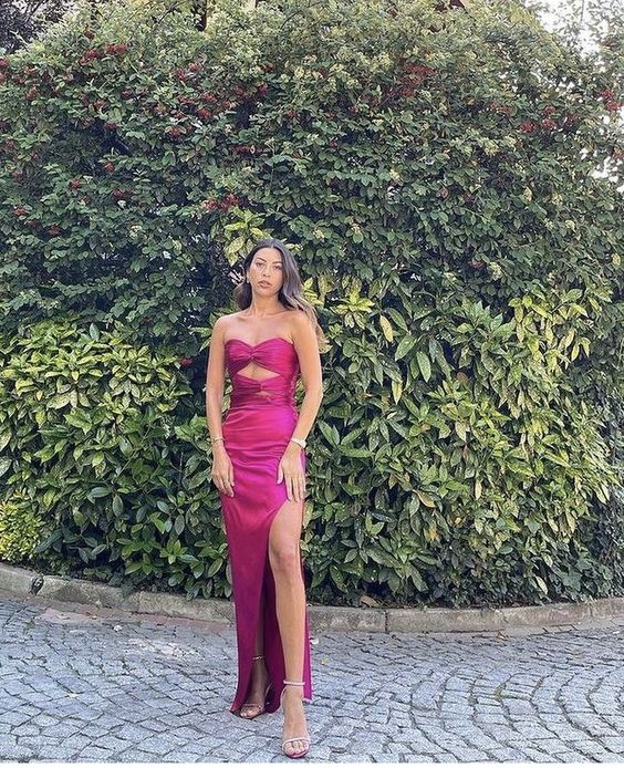 SSR1245,Sexy Prom Dresses,High Split Evening Dress,Long Prom Dress