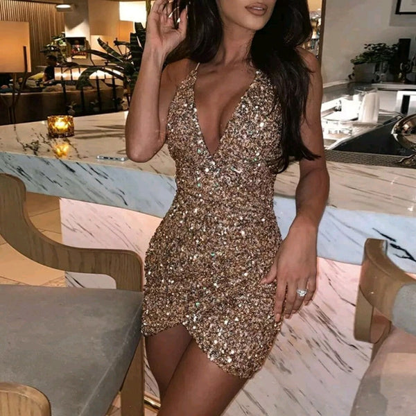 SSR0633,Sexy Homecoming Dresses Sequin Mini Prom Dress